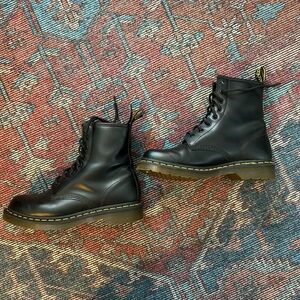 Women’s Black Dr. Marten Boots